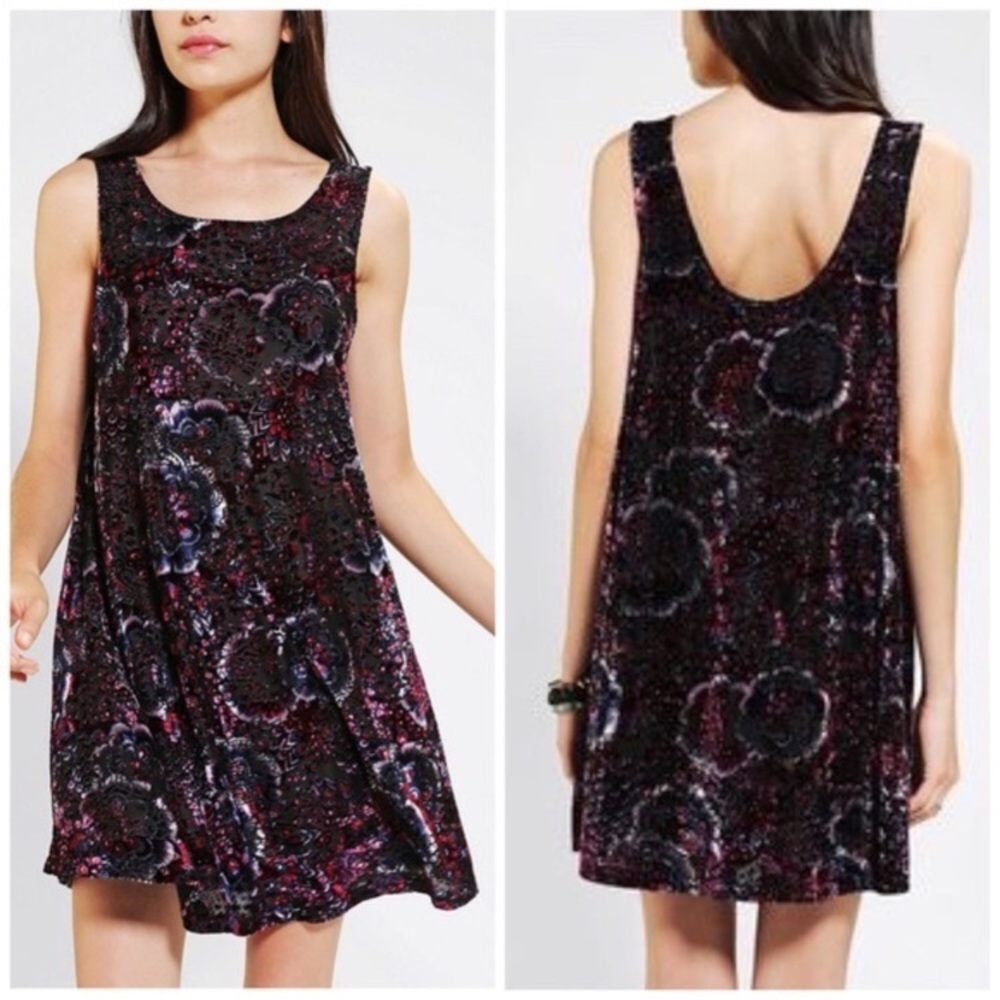 MINKPINK Velvet Burnout Dress